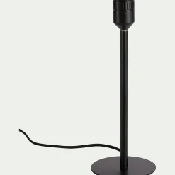 Pied de lampe à poser - noir H37,2cm