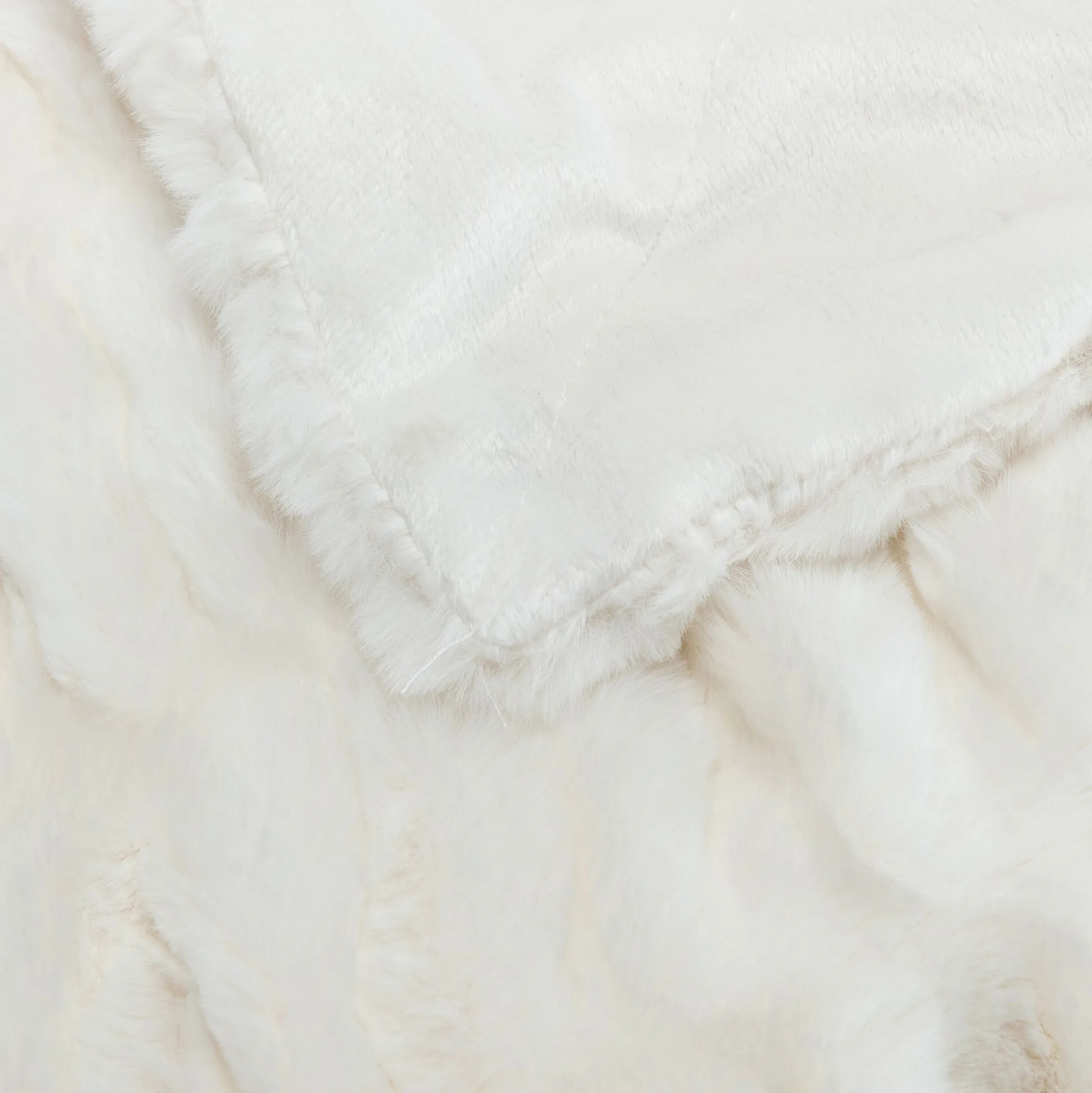 Plaid doux 130x170cm - blanc ventoux