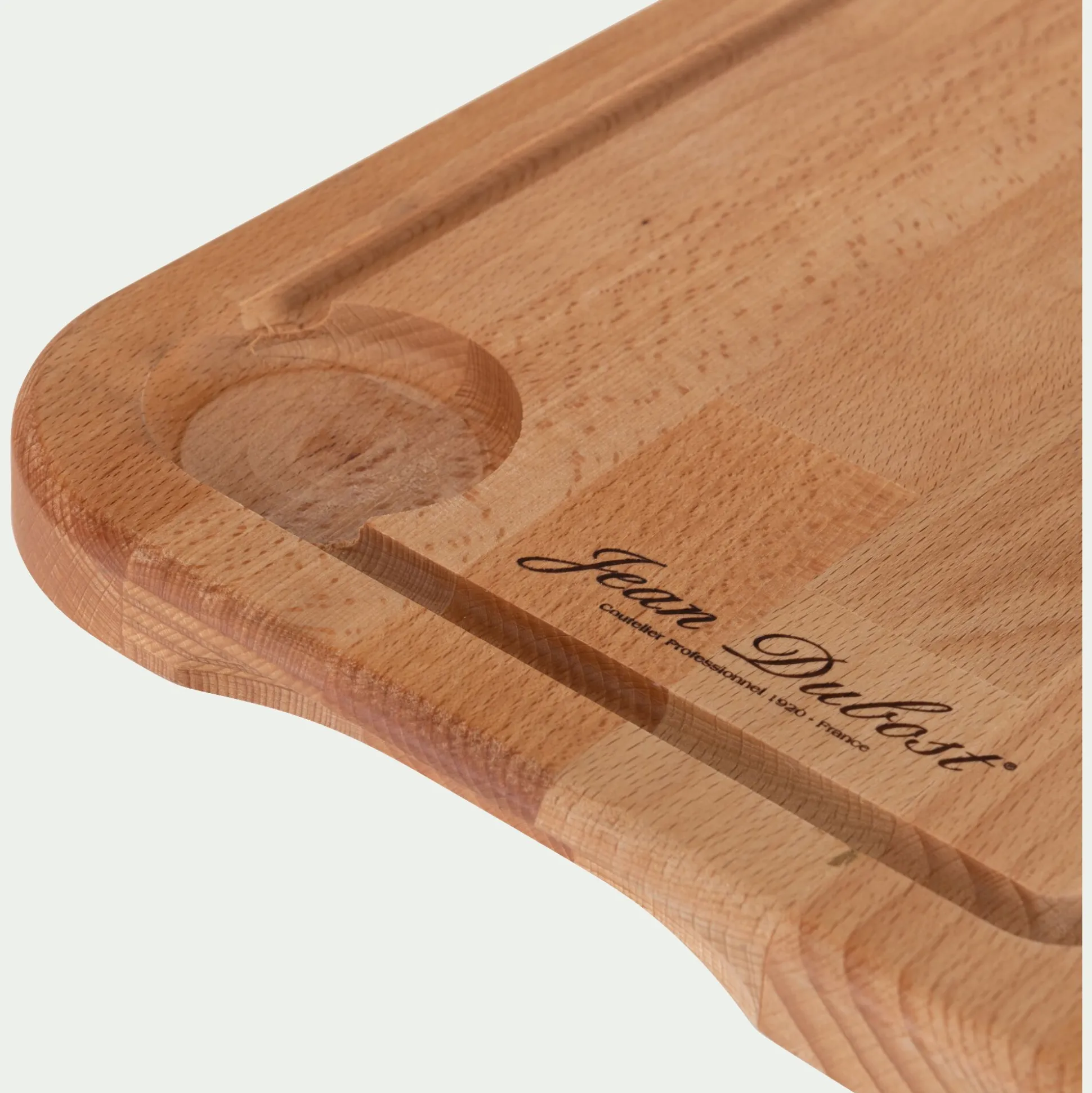 Planche à découper en bois de hêtre L39cm - bois clair