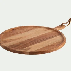 Planche à découper ronde en acacia D40cm