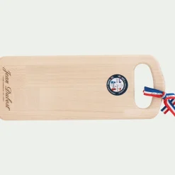 Planche de présentation en bois de hêtre - bois clair 12,5x31cm