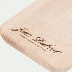 Planche de présentation en bois de hêtre - bois clair 12,5x31cm