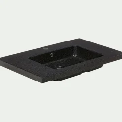 Plan vasque en pierre reconstituée L80cm