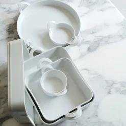 Plat à crème brûlée en porcelaine D12cm - blanc