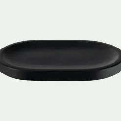 Plateau déco en bois de manguier 30x20cm - noir
