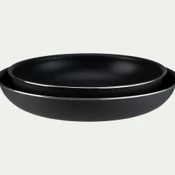 Poêle en aluminium noir D24cm