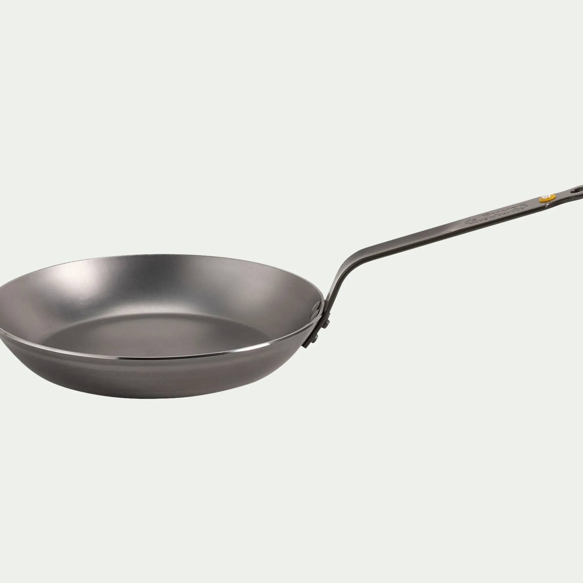 Poêle en tôle De Buyer D24cm - argenté
