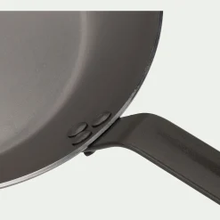 Poêle en tôle De Buyer D24cm - argenté