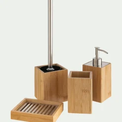Porte savon en bambou - naturel
