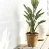 Pot en terre cuite D30cm - jaune