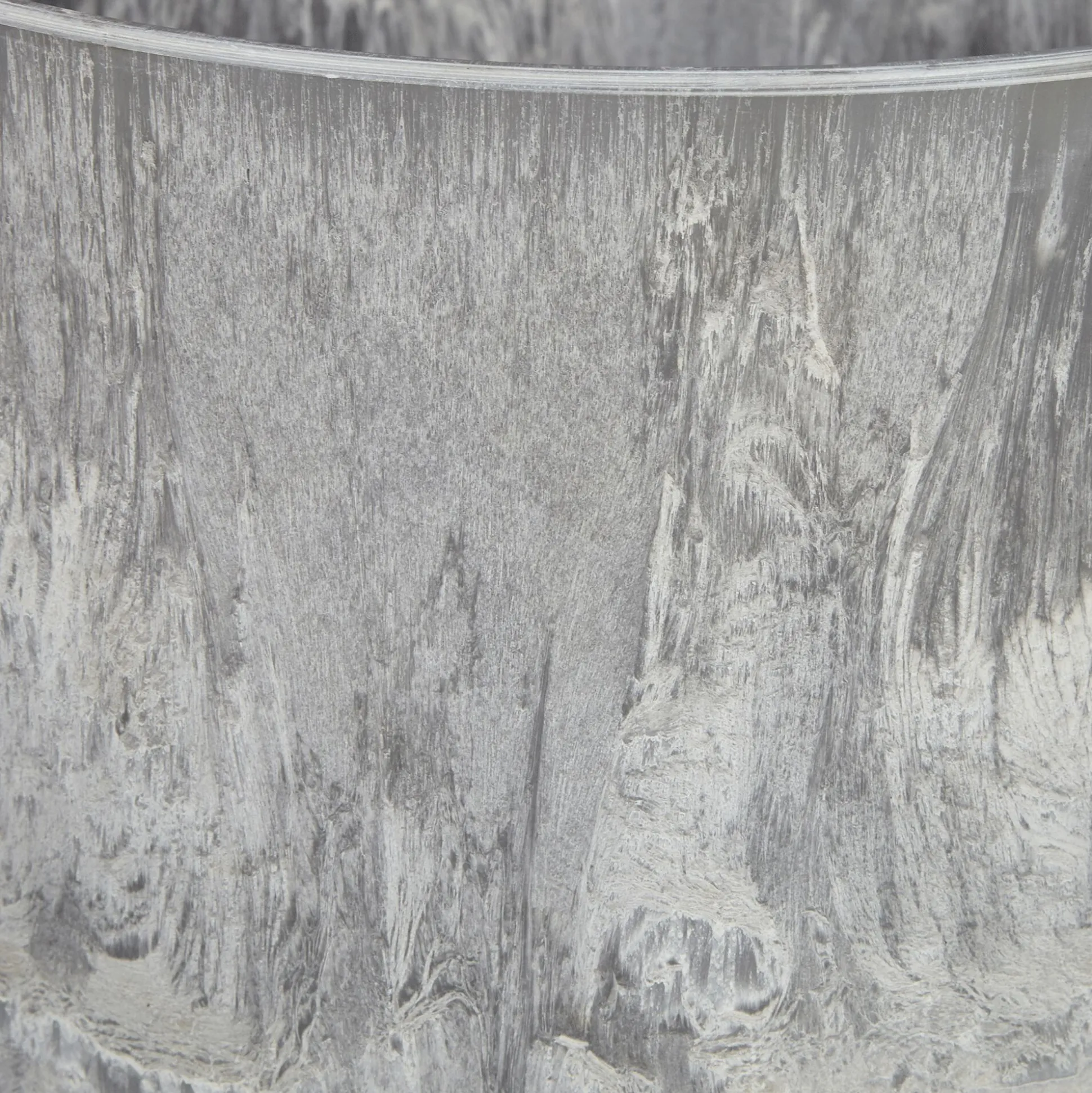Pot à réserve d'eau H33cm - gris
