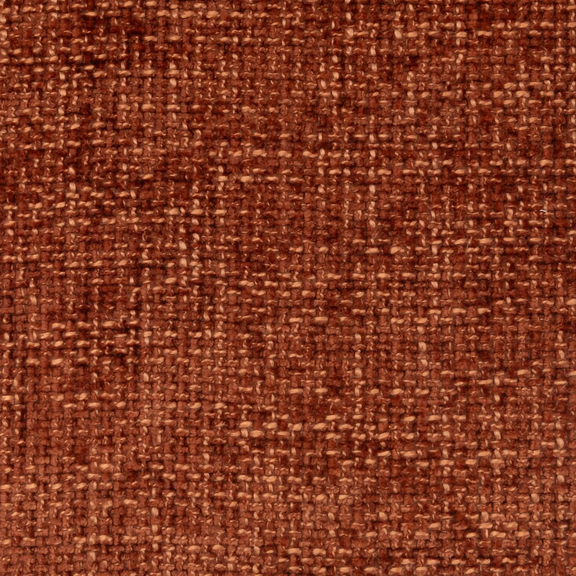 Pouf en tissu chenille - brun rustrel