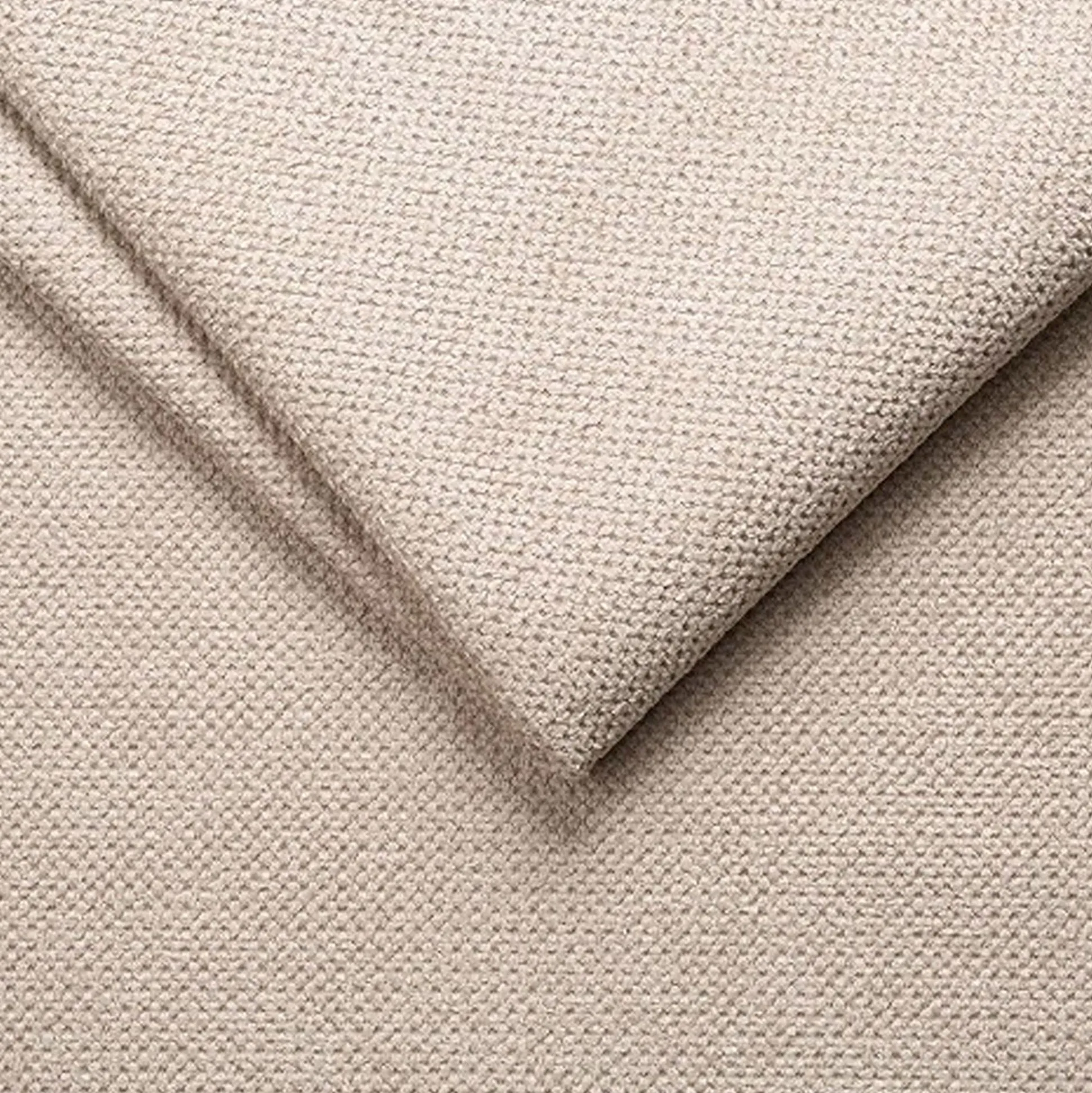 Pouf en tissu crown - beige roucas