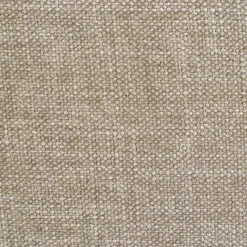 Pouf en tissu doux tramé - beige