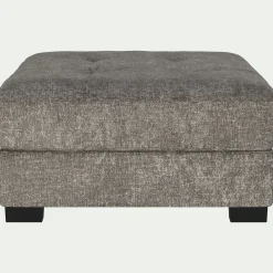 Pouf en tissu Genesis - beige alpilles