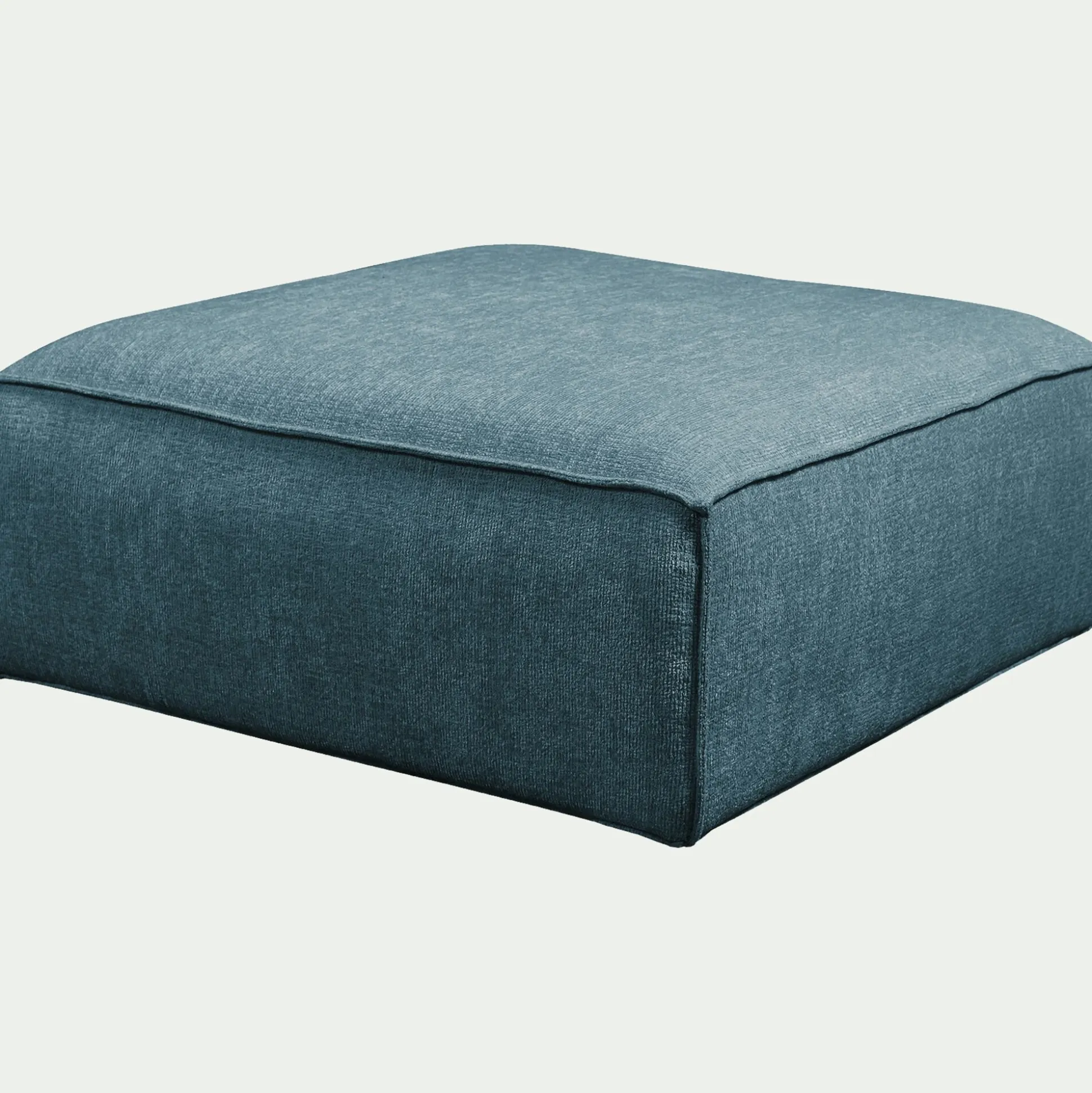 Pouf en tissu genesis - beige roucas