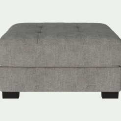 Pouf en tissu Monclar - taupe