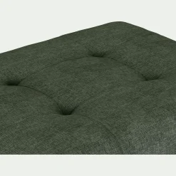 Pouf en tissu Monclar - vert cèdre