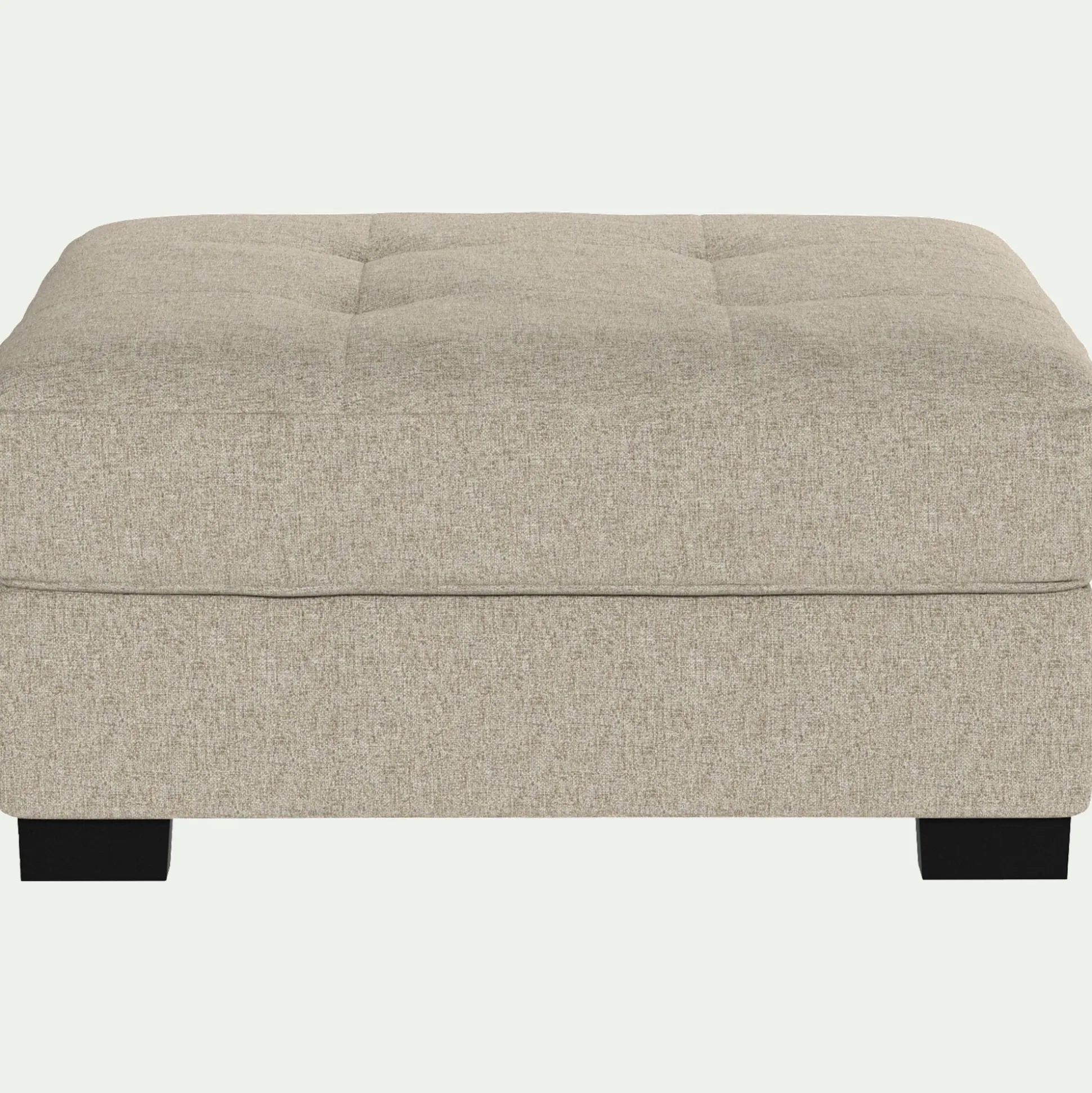 Pouf en tissu Pop - beige