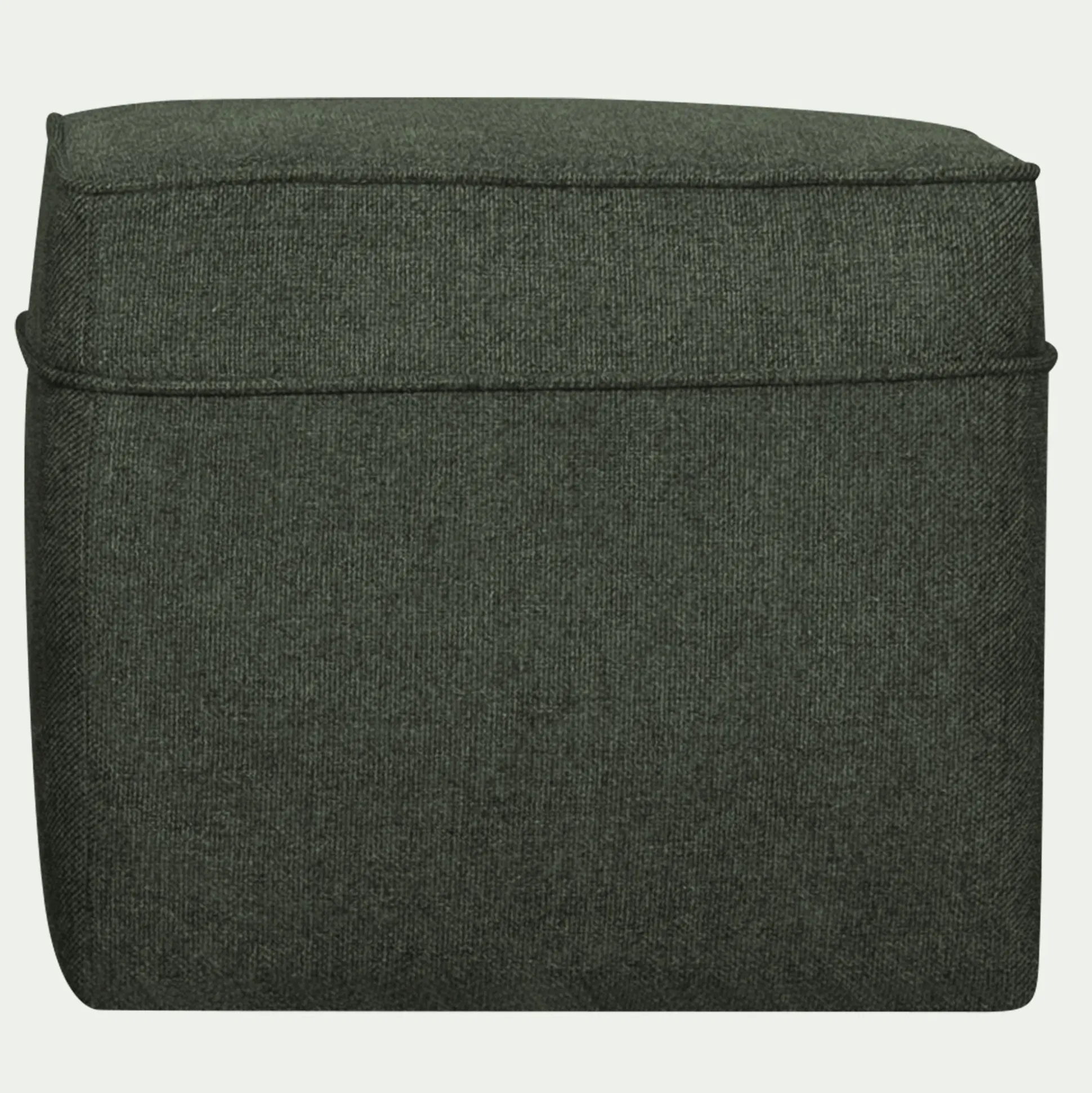 Pouf en tissu - vert