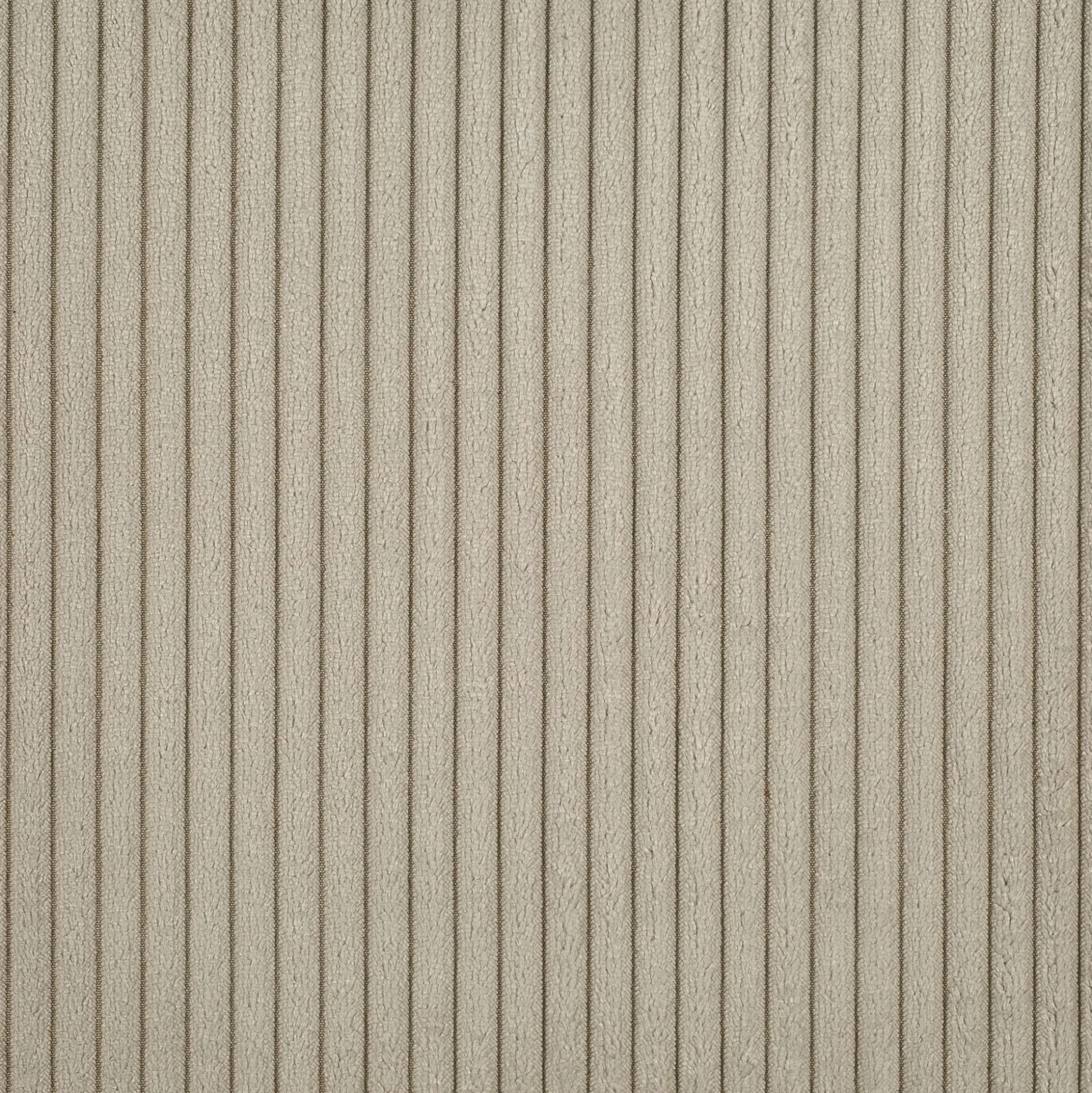 Pouf rectangulaire en velours côtelé Azores - taupe
