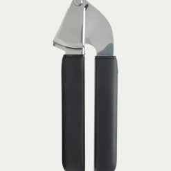 Presse ail en inox H16,7cm - gris métallisé