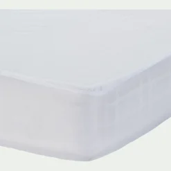 Protège-matelas imperméable en coton recyclé 140x200cm bonnet 30cm