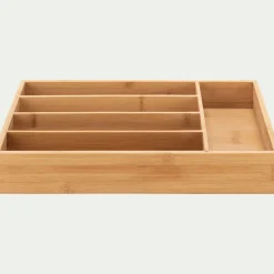 Range couvert en bambou - naturel 35x25cm