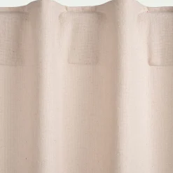 Rideau à pattes cachées en coton 140x250cm - beige