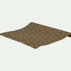 Rouleau de papier cadeau recyclé 70x200cm à motifs - beige (modèle aléatoire)