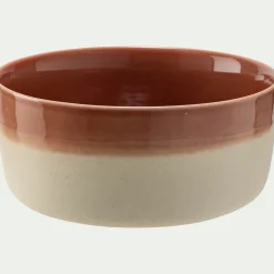 Saladier en grès D26,5cm - terracotta