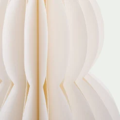 Sapin déco en papier H29cm - blanc
