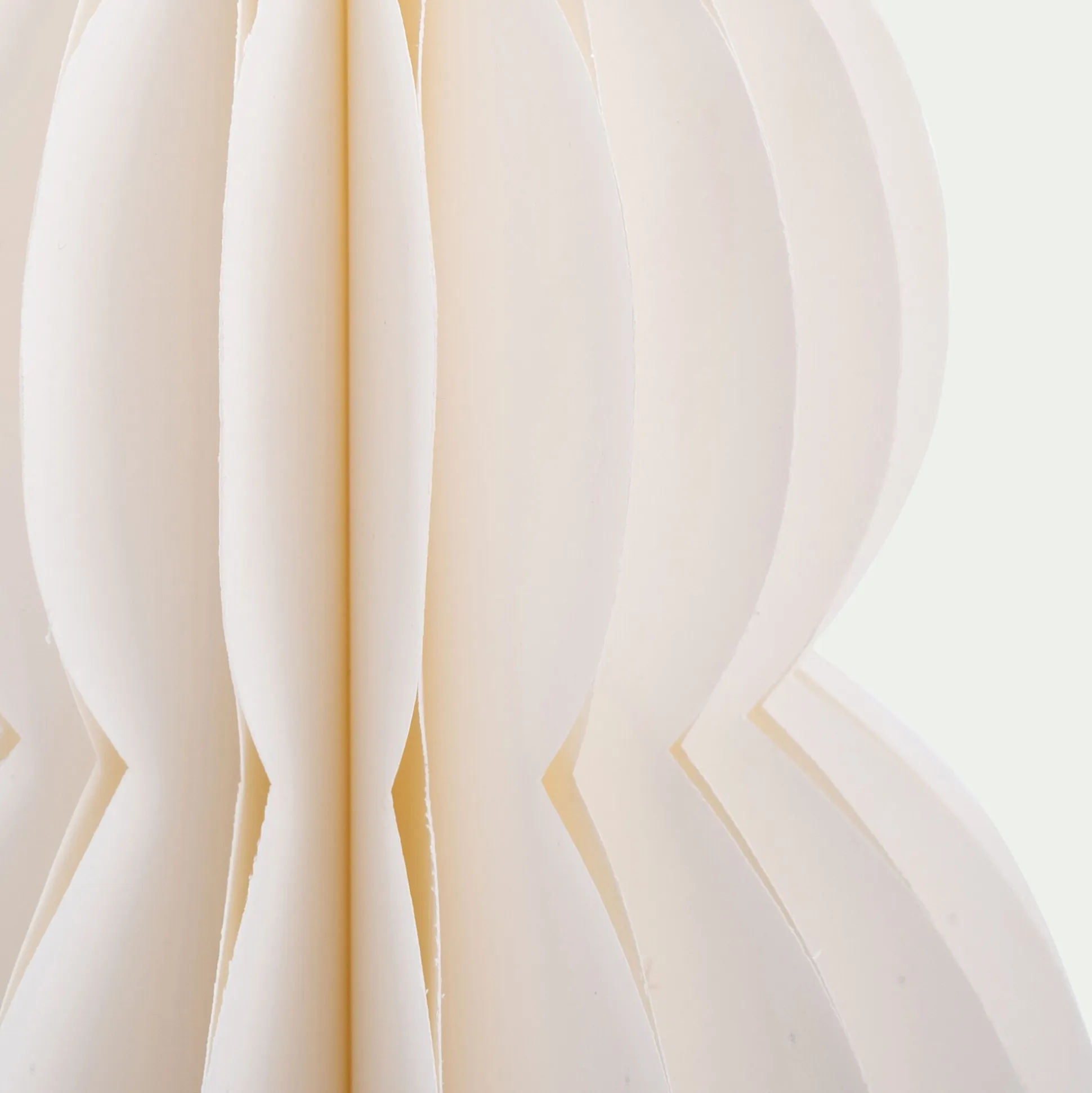 Sapin déco en papier H29cm - blanc