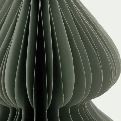 Sapin décoratif à poser en papier H60cm - vert
