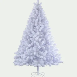 Sapin de Noël artificiel enneigé D117xH180cm - blanc