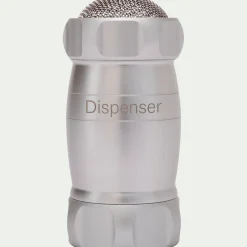 Saupoudreuse en aluminium anodisé - argenté
