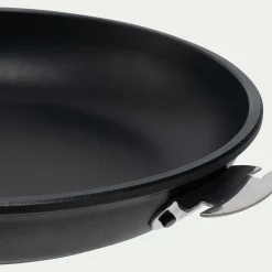Sauteuse en aluminium De Buyer D28cm - noir