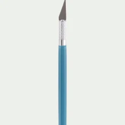 Scalpel pâtissier en inox - bleu
