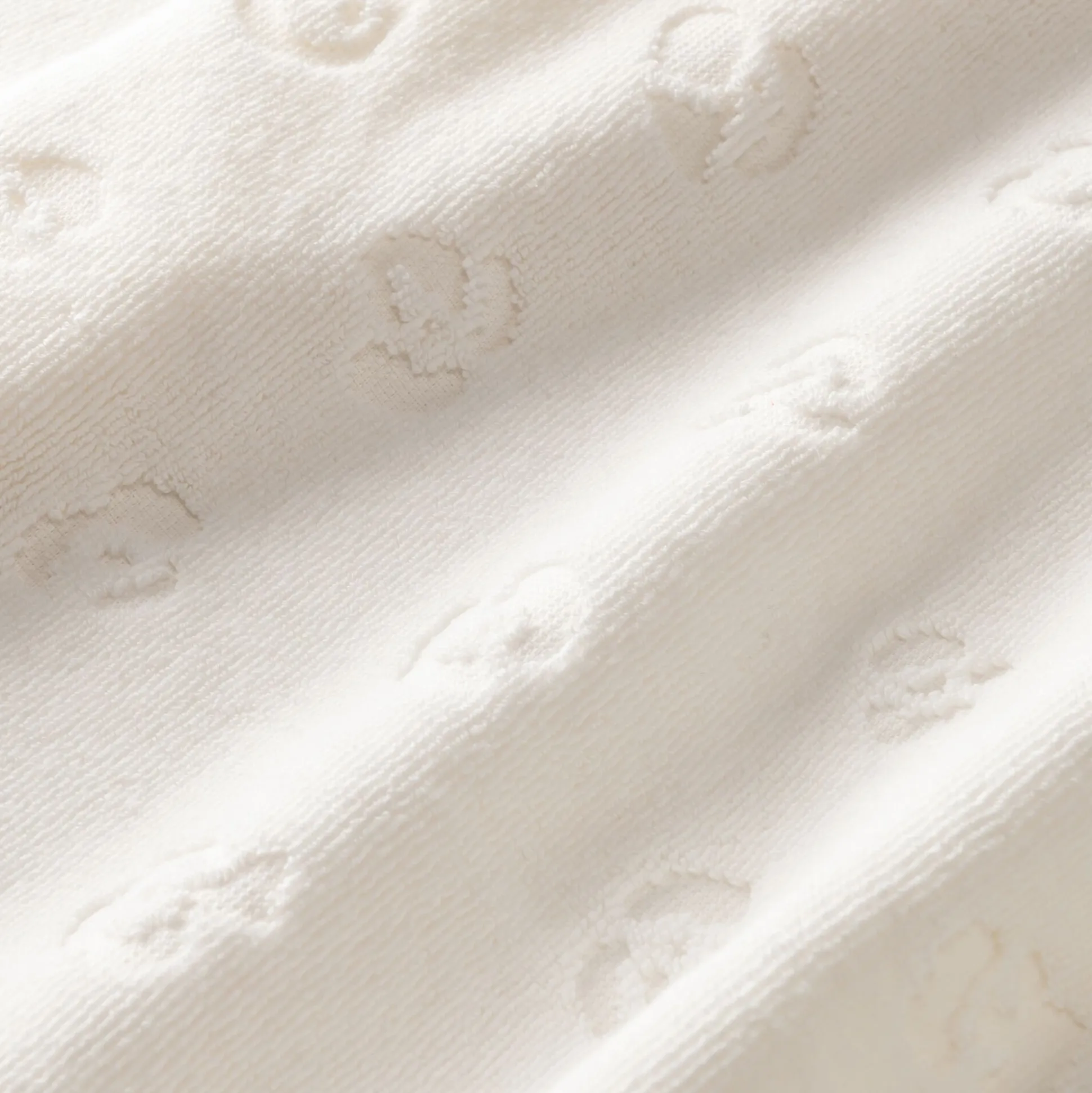 Serviette de toilette en coton 50x100cm - blanc