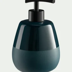Set de salle de bain en grès - bleu figuerolles