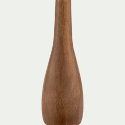 Soliflore en bois de manguier H30cm - naturel