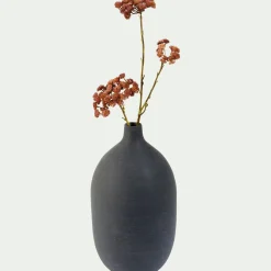Soliflore en fibrociment H35,5cm - noir