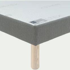 Sommier tapissier Bultex 140x190cm - gris foncé
