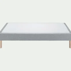 Sommier tapissier 140x200cm - gris clair