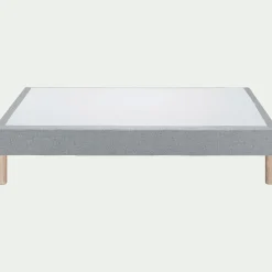 Sommier tapissier 140x200cm gris clair