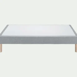 Sommier tapissier 160x200cm gris clair