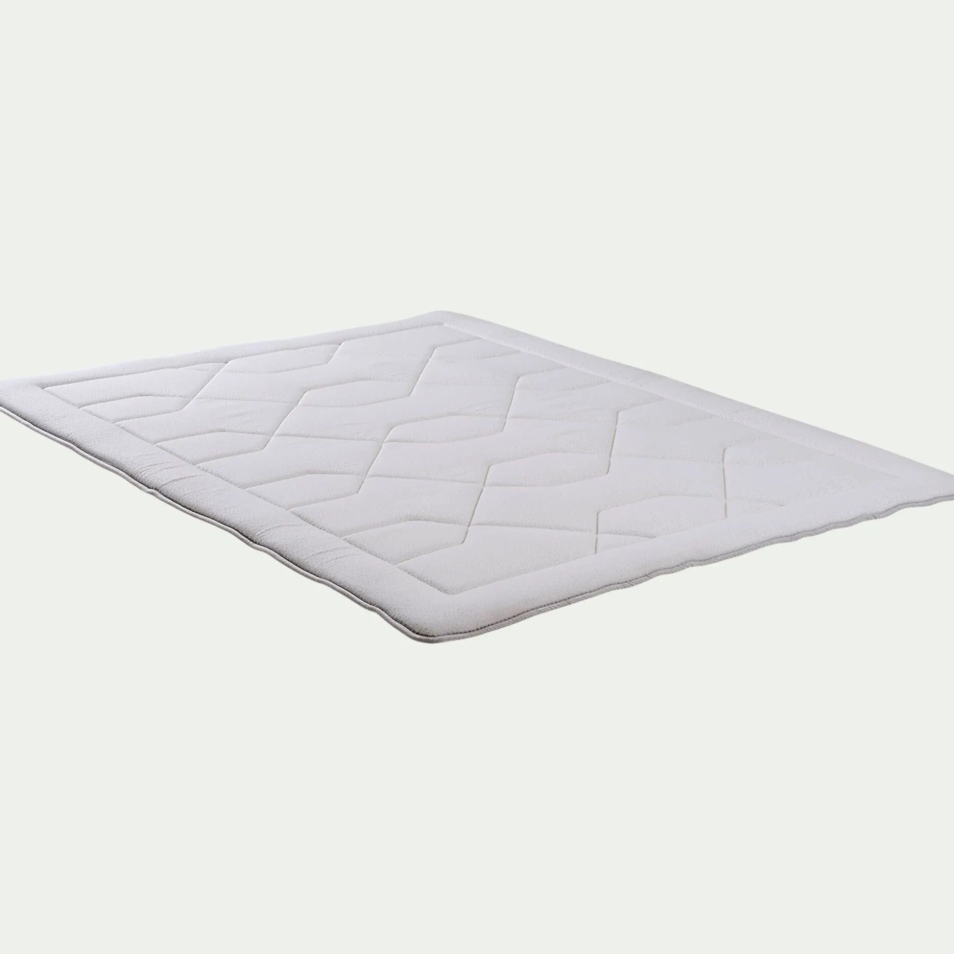 Surmatelas double face été/hiver 4cm - 140x200cm