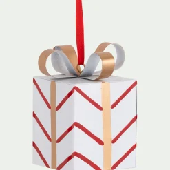 Suspension de Noël cadeau H8,5cm (modèle aléatoire)