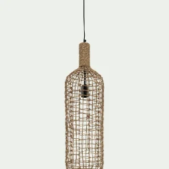 Suspension électrifiée en jute D20xH74cm - naturel