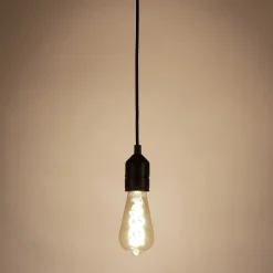 Suspension électrifiée E27 - noir L120cm